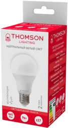 Лампа светодиодная Thomson TH-B2024 10Вт цок.:E27 свеча 220B 4000K св.свеч.бел.нейт. Candle (упак.:1шт)