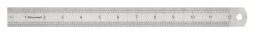 Линейка Silwerhof 160166 сталь нержавеющая дл.30см двухсторонняя шкала