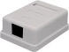 Розетка Suprlan 10-0355-1 наклад. RJ45 1 кат.6 UTP бел.