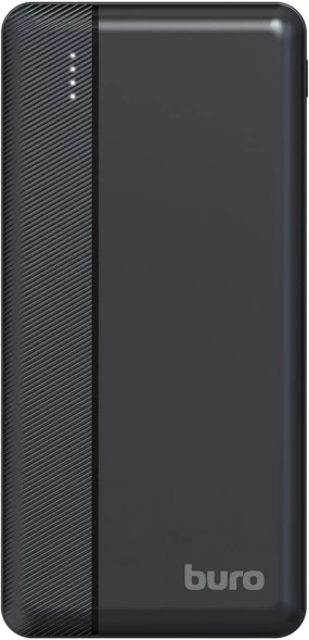 Мобильный аккумулятор Buro BP10A 10000mAh 10W 2A 2xUSB-A/USB-C черный (BP10A10PBK)