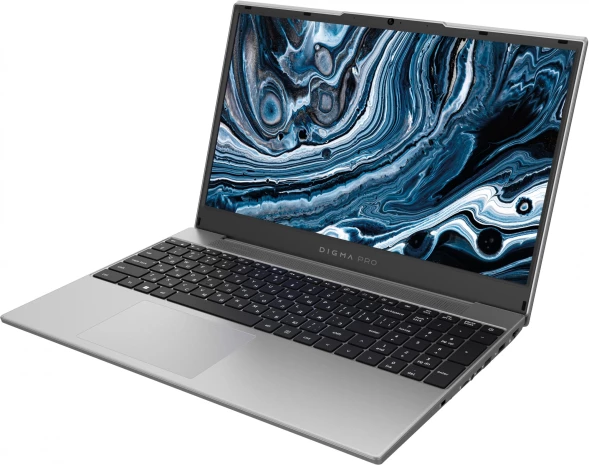 Ноутбук Digma Pro Breve Ryzen 7 5700U 16Gb SSD512Gb AMD Radeon 15.6&amp;quot; IPS FHD (1920x1080) Windows 11 Pro silver WiFi BT Cam 4500mAh (DN15R7-ADXW01)