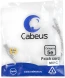 Патч-корд Cabeus PC-UTP-RJ45-CAT.5E-0.3M-LSZH U/UTP RJ-45 вил.-вилка RJ-45 кат.5E 0.3м серый LSZH