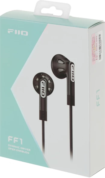 Наушники вкладыши Fiio FF1 black 1.2м черный проводные в ушной раковине (80003354)