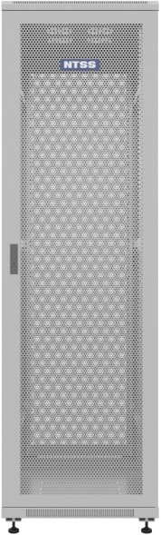 Шкаф серверный NTSS Премиум (NTSS-R42U60100PD/PD) напольный 42U 600x1000мм пер.дв.перфор. задн.дв.перфор. 900кг серый 910мм 87.2кг 1987мм IP20 сталь