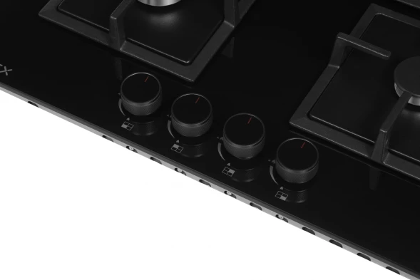 Газовая варочная поверхность Lex GVG 644A BBL черный