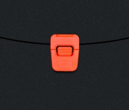 Портфель Бюрократ Black Opal BLPP01OR 1 отдел. A4 пластик 0.7мм черный/оранжевый