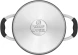 Кастрюля Rondell Stern RDS-019 4.7л. d=24см (с крышкой) т.серый