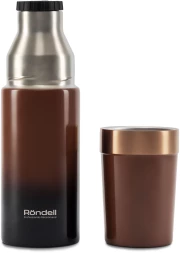 Термос Rondell Mocco RDS-1966 для напитков 0.75л. коричневый карт. коробка