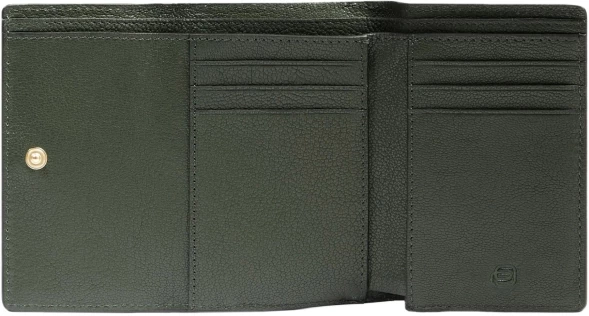 Кошелек женский Piquadro Patricia PD5216W140R/VE зеленый натур.кожа