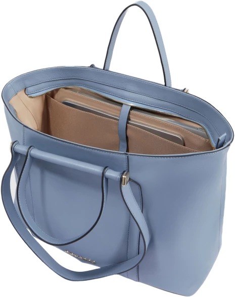 Деловая сумка женская Piquadro Circle BD3336W92/AZ3 с отделением для ноутбука 14&amp;quot; голубая натур.кожа