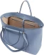 Деловая сумка женская Piquadro Circle BD3336W92/AZ3 с отделением для ноутбука 14&amp;quot; голубая натур.кожа