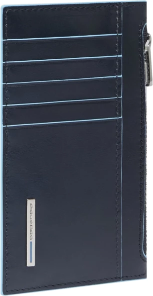 Чехол для кредитных карт Piquadro Blue Square PP6561B2R/BLU2 темно-синий натур.кожа