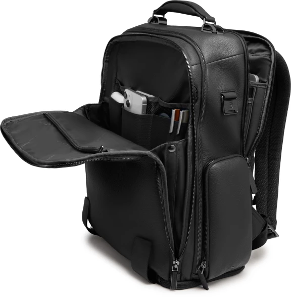 Рюкзак мужской Piquadro Modus CA7107MOSBM/N черный натур.кожа