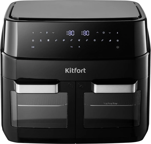 Аэрогриль Kitfort КТ-8153 12л 2600Вт черный
