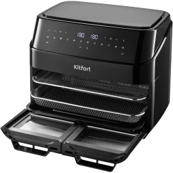 Аэрогриль Kitfort КТ-8153 12л 2600Вт черный