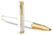 Ручка роллер Parker IM Premium T318 (2143646) Pearl GT F черн. черн. подар.кор.