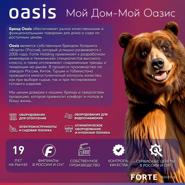 Водонагреватель Oasis Standart EcoER-80 1.5кВт 80л электрический настенный/белый