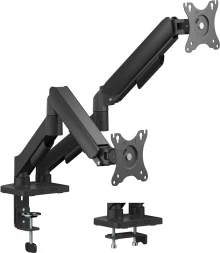 Кронштейн для мониторов Cactus CS-VM-MD-72-BK черный/белый 17&amp;quot;-32&amp;quot; макс.9кг настольный поворот и наклон
