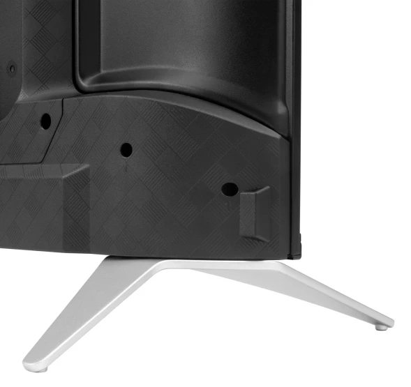 Телевизор QLED Hyundai 65&amp;quot; H-LED65QBU7500 Android TV Frameless черный/серебристый 4K Ultra HD 60Hz DVB-T DVB-T2 DVB-C DVB-S DVB-S2 USB WiFi Smart TV