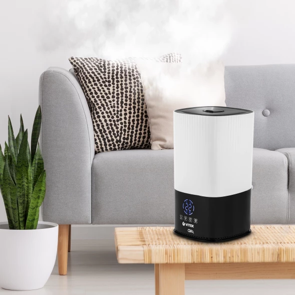 Увлажнитель воздуха Vitek VT-2343 23Вт (ультразвуковой) белый/черный