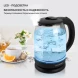 Чайник электрический Starwind SKG1779 1.8л. 1700Вт прозрачный/черный корпус: стекло