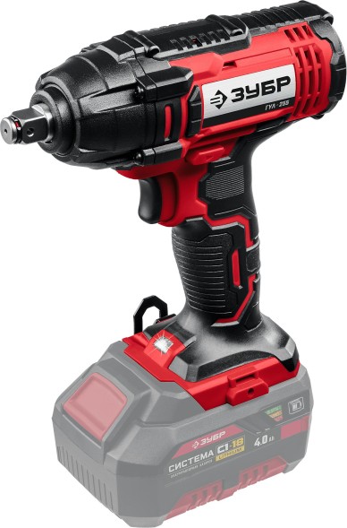 Гайковерт Зубр ГУЛ-255 аккум. патрон:квад.1/2&amp;quot;