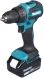 Дрель-шуруповерт Makita DDF490SF1J аккум. патрон:быстрозажимной (кейс в комплекте)