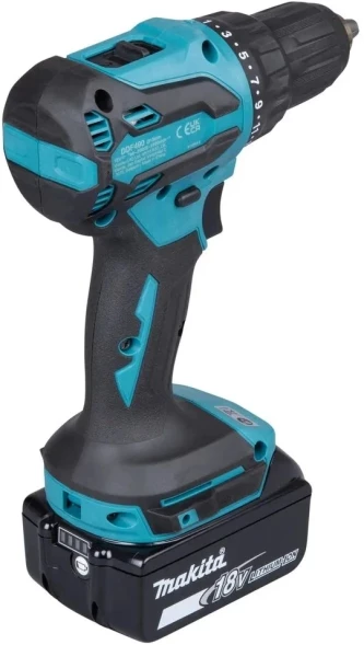Дрель-шуруповерт Makita DDF490SF1J аккум. патрон:быстрозажимной (кейс в комплекте)