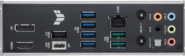 Материнская плата Asus TUF GAMING B860M-PLUS WIFI Soc-1851 Intel B860 4xDDR5 mATX AC`97 8ch(7.1) 2.5Gg RAID+HDMI+DP